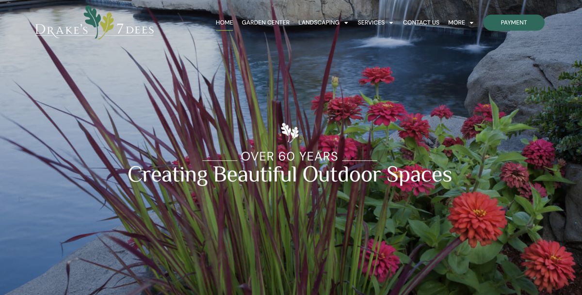 Drake's 7 Dees website homepage
